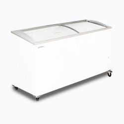 Bromic CF0600ATCG-NR Display Chest Freezer - 555L -  Curved Glass Top