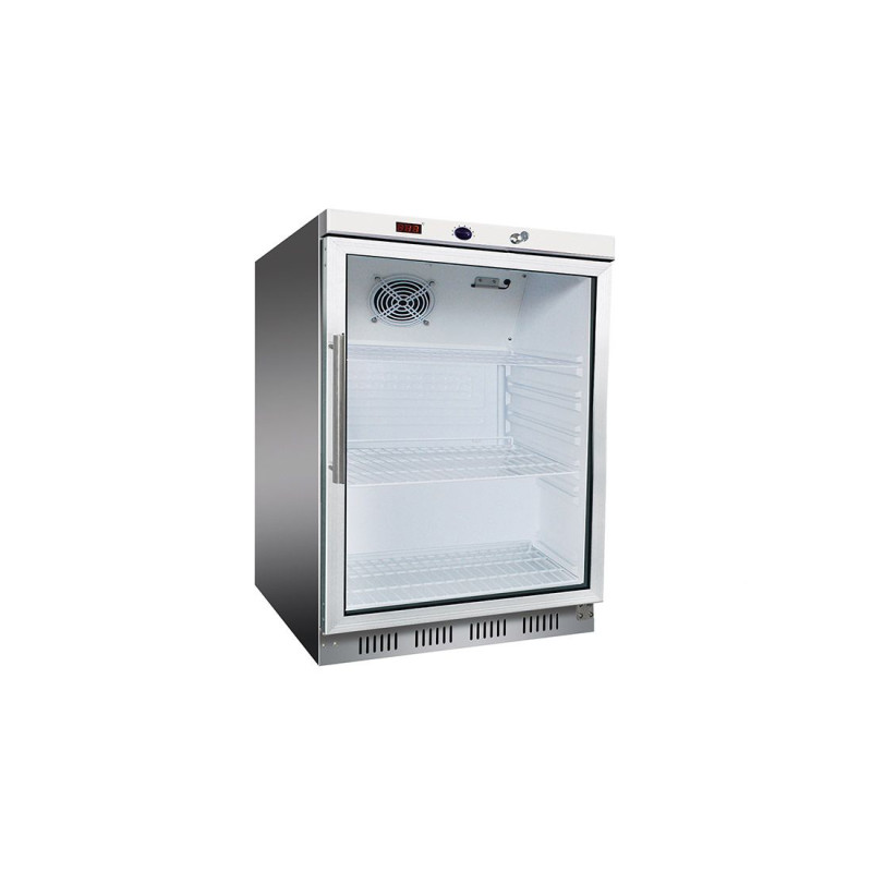 Thermaster HR200G S/S Display Bar Fridge with Glass Door