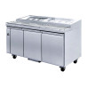 Thermaster PWB180 three door DELUXE Pizza Prep Bench