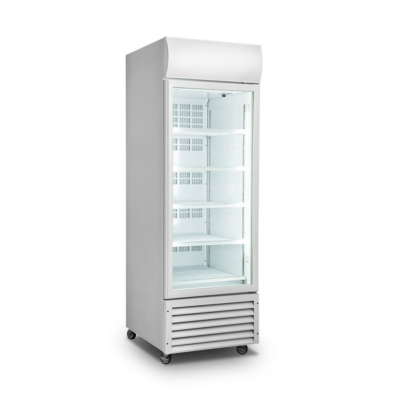 Thermaster Single Glass Door Colourbond Upright Drink Fridge - LG-370GT