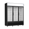 Thermaster Three Glass Door Colourbond Upright Drink Fridge LG-1203BP