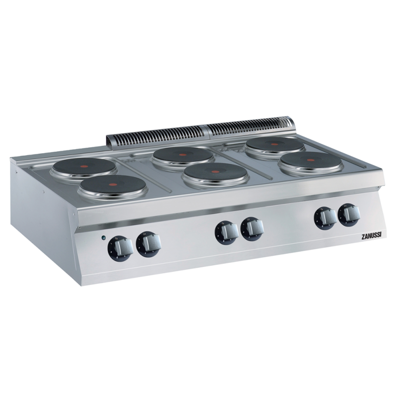 Zanussi 372019 Electric 1200mm 6 Hot Plate Boiling Top