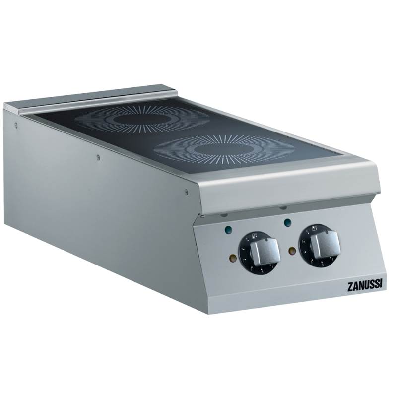 Zanussi 392277 Electric Induction 400mm 2 Zone Cooking Top