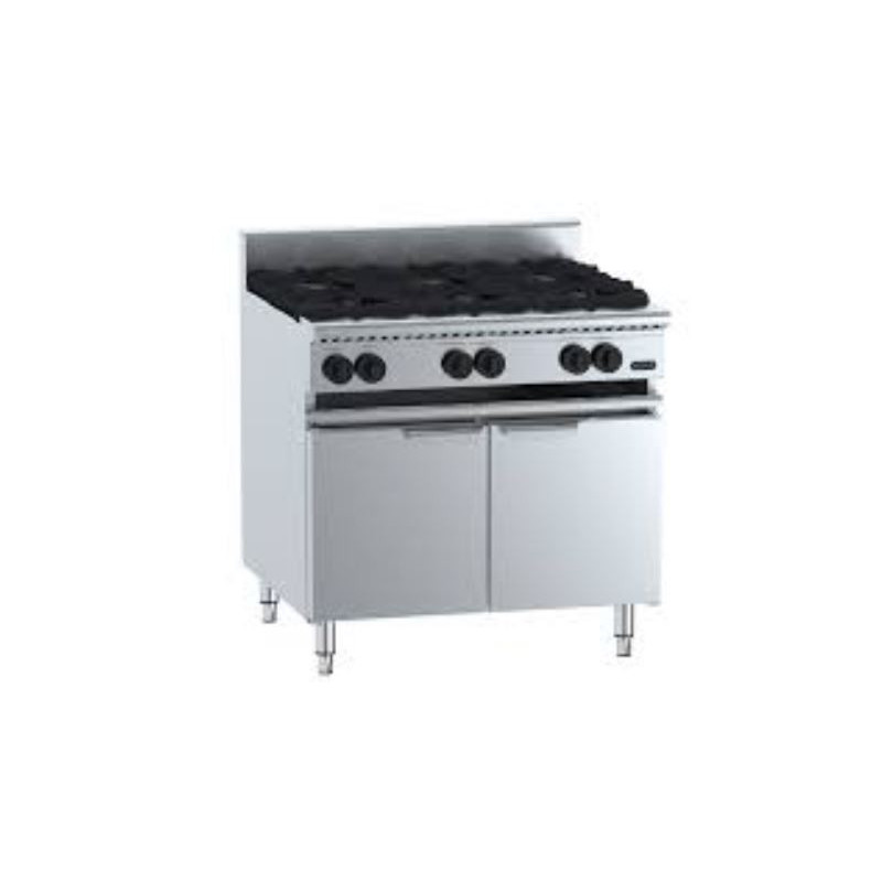 B+S COMMERCIAL KITCHENS -  Verro Six Burner Boiling Top  - VHBT-SB6 