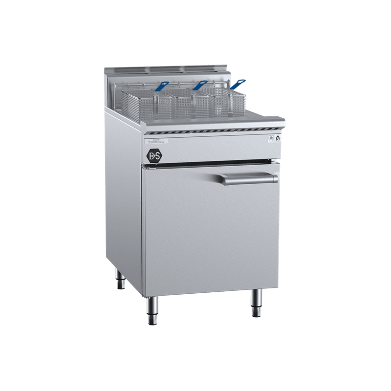  B+S 600mm Single Pan Turbo Fryer - TF-601