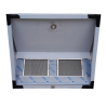 Custom Made Commercial Exhaust Canopy Stainless Steel Commercial Kitchen Exhaust Hood