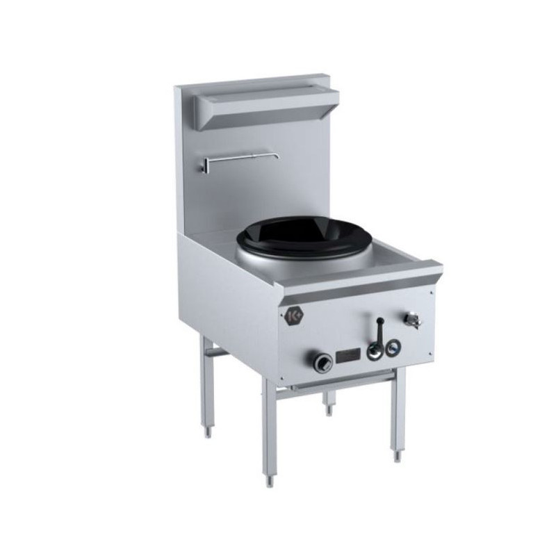 B+S COMMERCIAL KITCHENS -  K+ Single Hole Waterless Wok Table  - UFWWK-1 