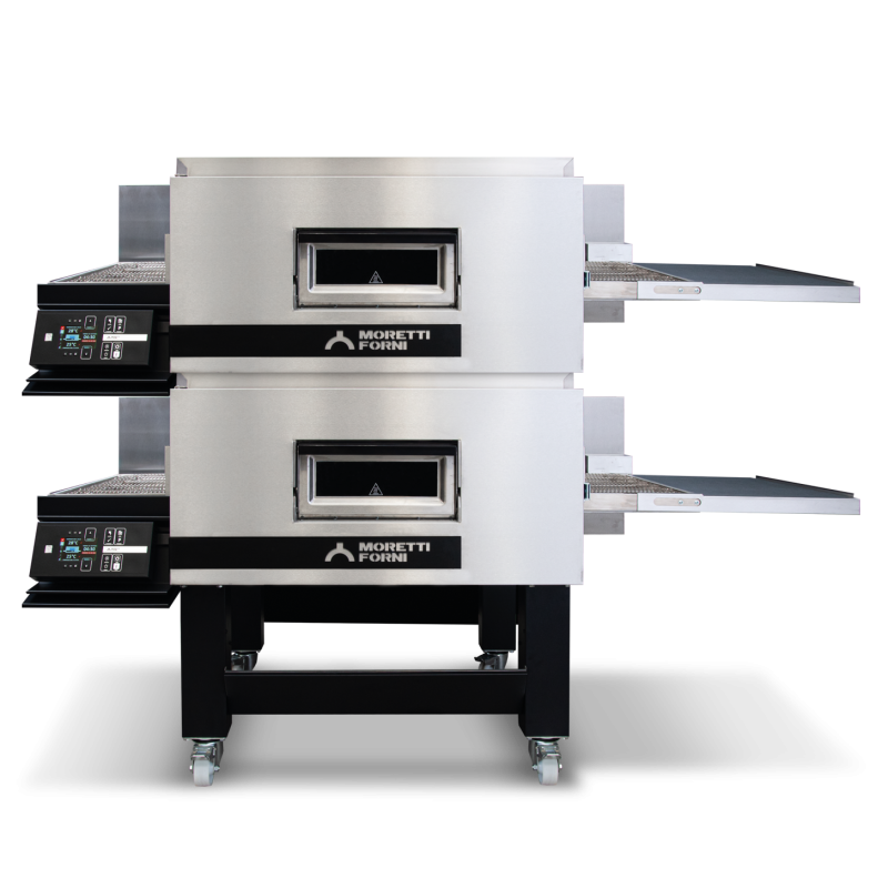 Moretti Forni TT96E/2 Double Chamber Electric Conveyor Pizza Oven