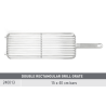 Josper double retangular grill grate 15 x 40cm 240013