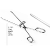 Josper stainless steel tongs 35cm  0423