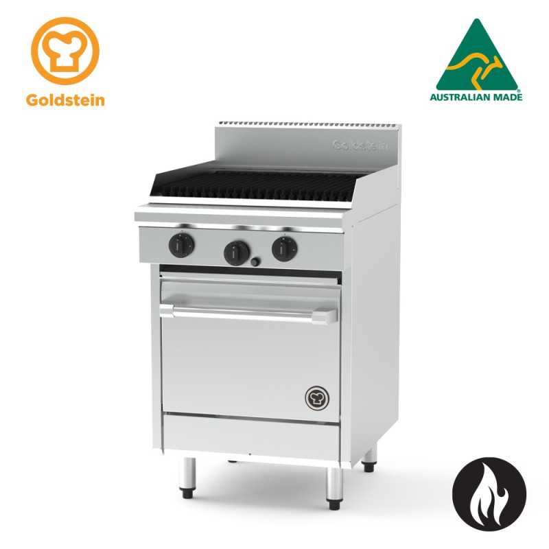 Goldstein PF24Q20EFF-X 600mm Char Grill and Fan Forced Electric Oven