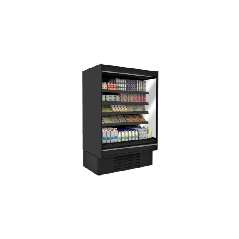 AJ BAKER Open Front Display Chiller - ONWAVE 3 GREEN 093 Black 