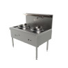 Goldstein CWA2D/B 2 Hole Wok Burner 356mm Duckbill Burner