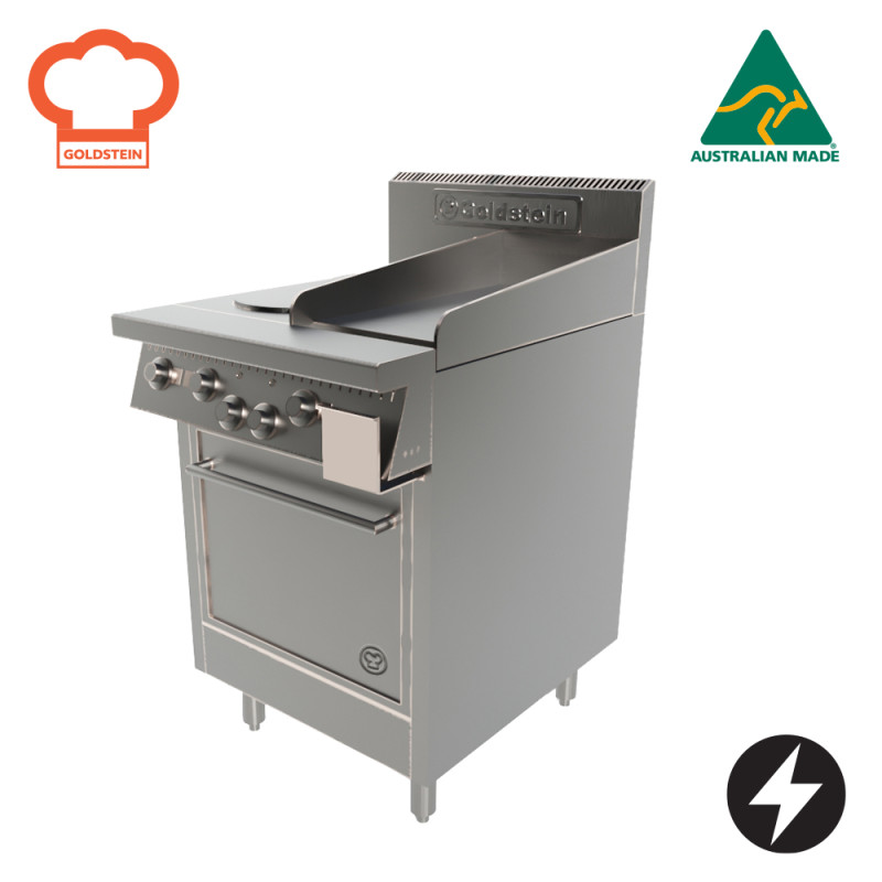 Goldstein PE2S12G20 2 Solid Element Electric Range with Oven and 300mm Hotplate