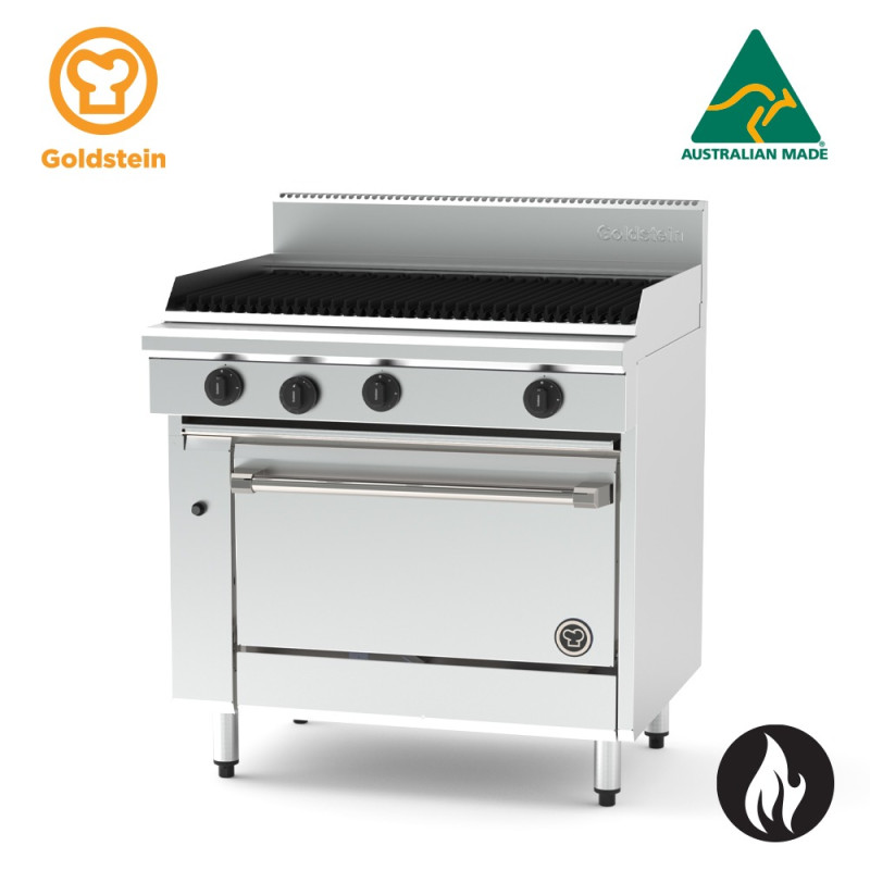 Goldstein PF36Q28E-X 900mm Char Grill and Electric Oven
