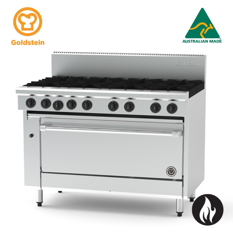 Goldstein PF840-X 6 burner Range with Oven