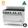Goldstein PF840EFF-X 6 burner Range with Electric Fan Forced Oven