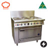 Goldstein PE6S28FF 6 Solid Element Electric Range with Fan Forced Oven