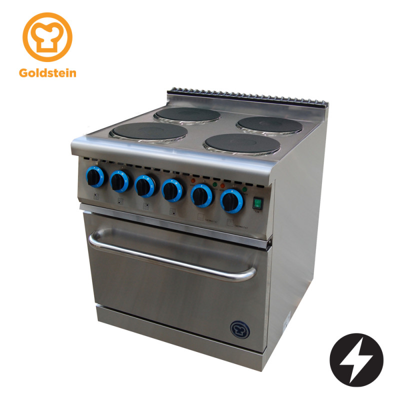 Goldstein GR/EE710FF 4 Solid Element Electric Range with Fan Forced Oven