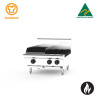Goldstein PFB12Q2-X 2 burner Cook top 300mm Char Grill