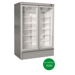 AJ BAKER 2 Door Upright Glass Door Freezer - ASIA115