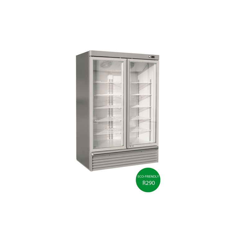 AJ BAKER 2 Door Upright Glass Door Freezer - ASIA115