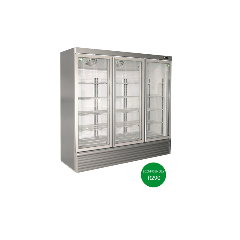 AJ BAKER 3 Door Upright Glass Door Freezer - ASIA165 