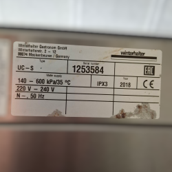 Used Winterhalter UC-S Undercounter Glasswasher - ST25UK276