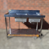 Used Dishwasher Inlet Double Sink 1350mm Wide - ST25UK249