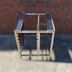Used Custom Made Combi Oven Stand With Rack Holders - ST25UK10