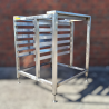 Used Custom Made Combi Oven Stand With Rack Holders - ST25UK10