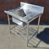Used Stainless Steel Sink Single Bowl - ST25UK141