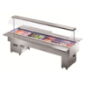 TECFRIGO Mobile Salad Bar - ISOLA 4 VT INOX - ISO4INOXR290