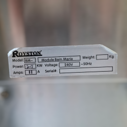 Used Royston BM-4 Bain Marie 4 Module - ST25UK291