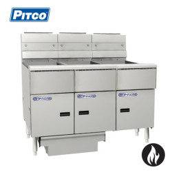 Pitco SSH55-3/FD 3 Bank Gas...