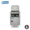 Pitco SSH75C-FD Single Pan 3 Basket Deep Fryer 36lt with Computer Controls and Filter Drawer System