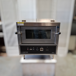 Used Doyon FPR2 Rotating 2 Level Pizza Oven with Display Window - ST25UK375