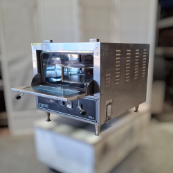 Used Doyon FPR2 Rotating 2 Level Pizza Oven with Display Window - ST25UK375