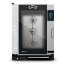 Unox XEBC-10EU-EPRM BAKERTOP MIND.Maps PLUS Combi Steamer Electric 10 Tray 600x400 Hinged Left