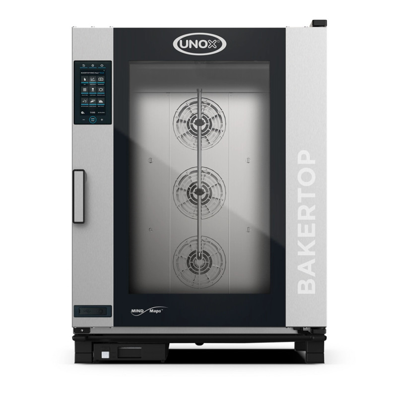 Unox XEBC-10EU-EPLM BAKERTOP MIND.Maps PLUS Combi Steamer Electric 10 Tray 600x400 Hinged Right