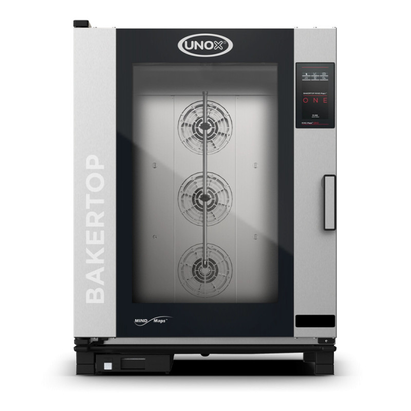 Unox XEBC-10EU-E1RM BAKERTOP MIND.Maps ONE Combi Steamer Electric 10 Tray 600x400 Hinged Left