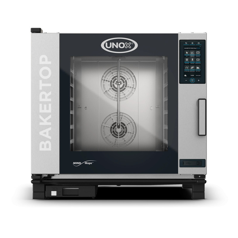 Unox XEBC-06EU-EPRM BAKERTOP MIND.Maps PLUS Combi Steamer Electric 6 Tray 600x400 Hinged Left