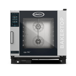 Unox XEBC-06EU-GPLM BAKERTOP MIND.Maps PLUS Combi Steamer Gas 6 Tray 600x400 Hinged Right