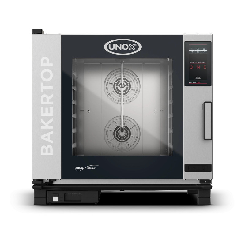 Unox XEBC-06EU-E1RM BAKERTOP MIND.Maps ONE Combi Steamer Electric 6 Tray 600x400 Hinged Left