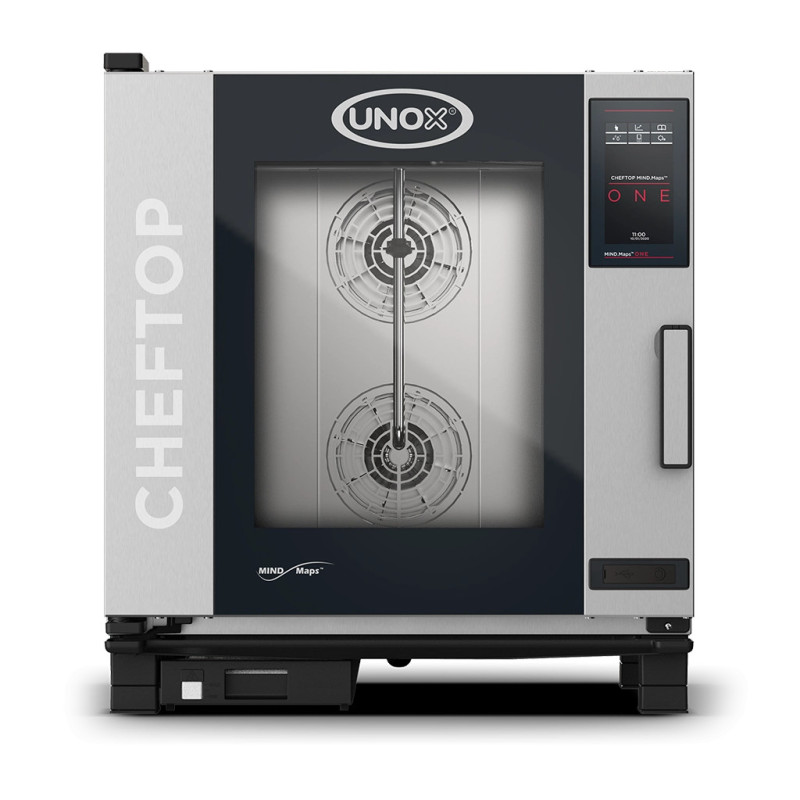 Unox XEVC-0711-E1RM CHEFTOP MIND.Maps ONE Combi Steamer Electric 7 Tray GN 1/1