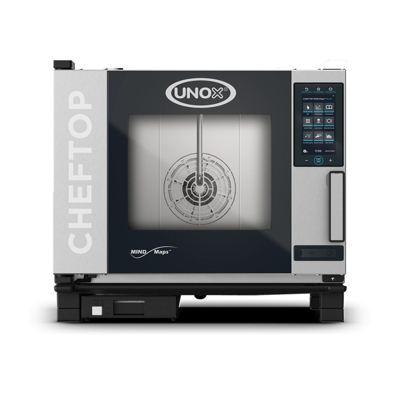Unox XEVC-0511-EPRM-MS CHEFTOP MIND.Maps PLUS Combi Steamer  Electric  5 Tray GN 1/1