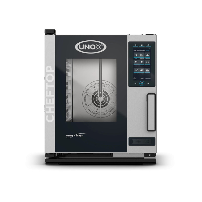 Unox XECC-0523-EPRM CHEFTOP MIND.Maps PLUS Combi Steamer  Electric  5 Tray GN 2/3