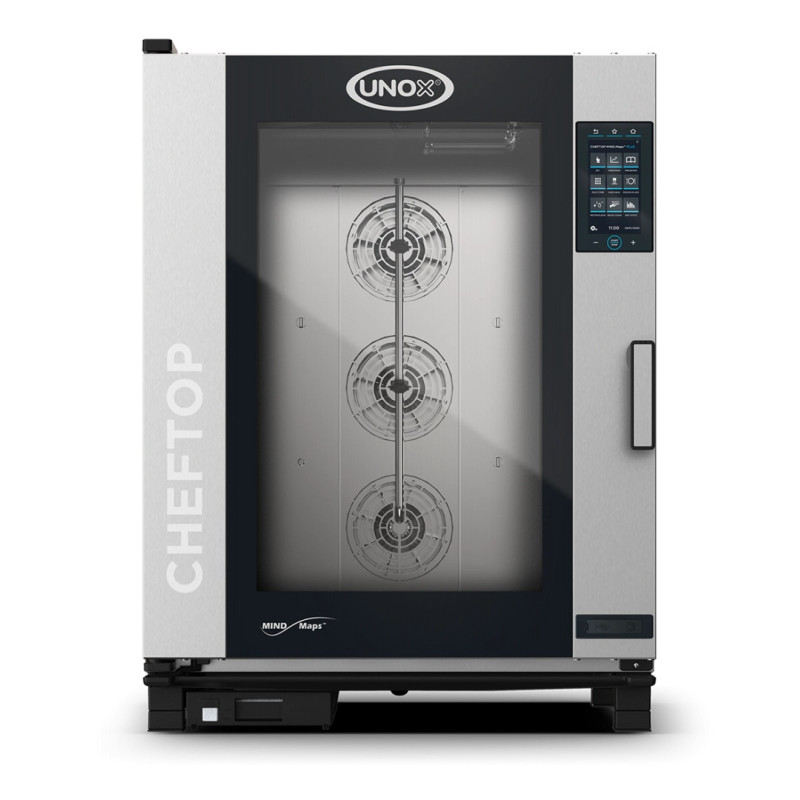 Unox XEVC-1021-GPRM CHEFTOP MIND.Maps PLUS Combi Steamer  Gas  10 Tray GN 2/1