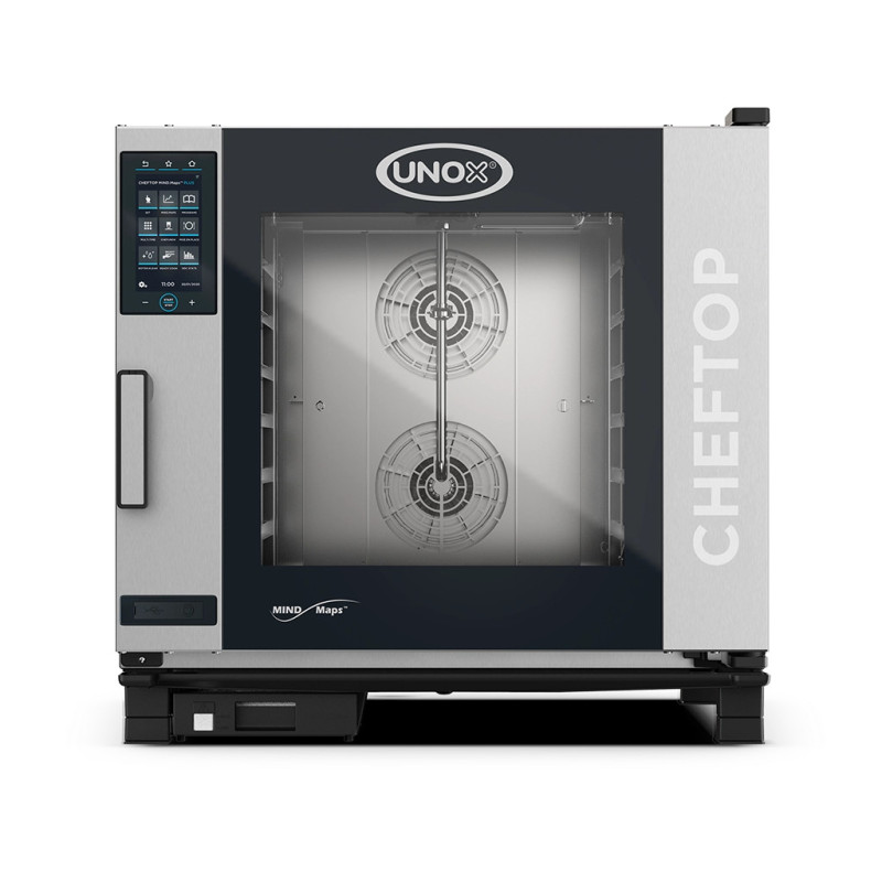 Unox XEVC-0621-GPLM CHEFTOP MIND.Maps PLUS Combi Steamer  Gas  6 Tray GN 2/1