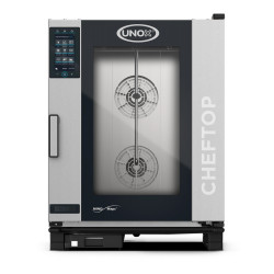 Unox XEVC-1011-GPLM-MS CHEFTOP MIND.Maps PLUS Combi Steamer  Gas  10 Tray GN 1/1